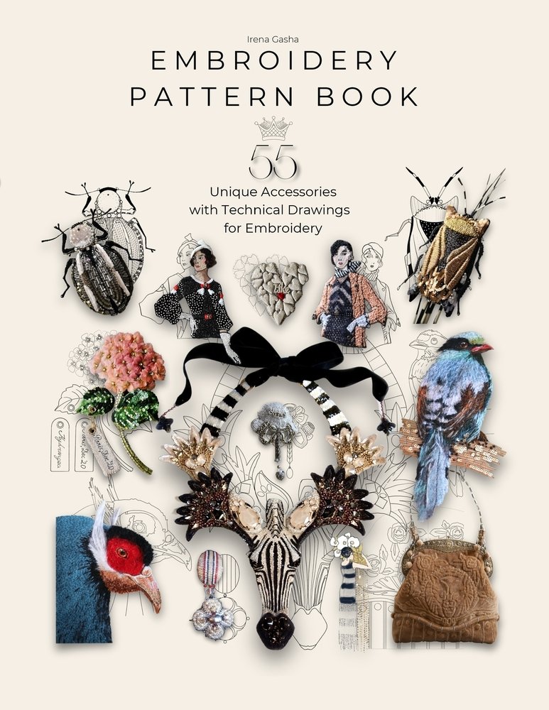 Embroidery Pattern Book a book by Irena Gasha - Bookshop.org US