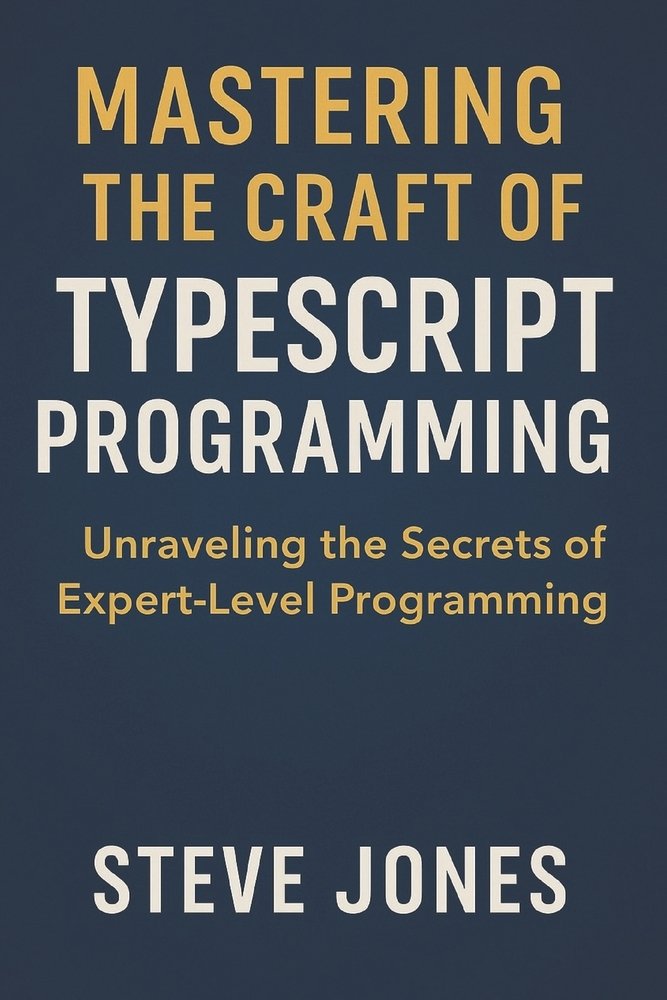 Mastering the Craft of TypeScript Programming a book by Steve Jones ...