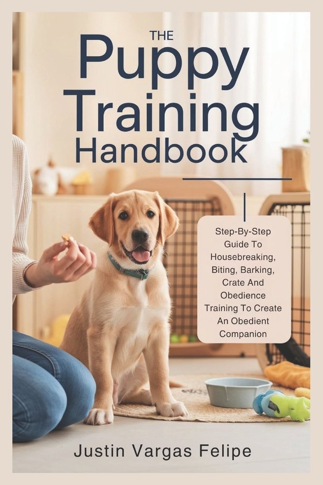 The Puppy Training Handbook a book by Justin Vargas Felipe - Bookshop ...