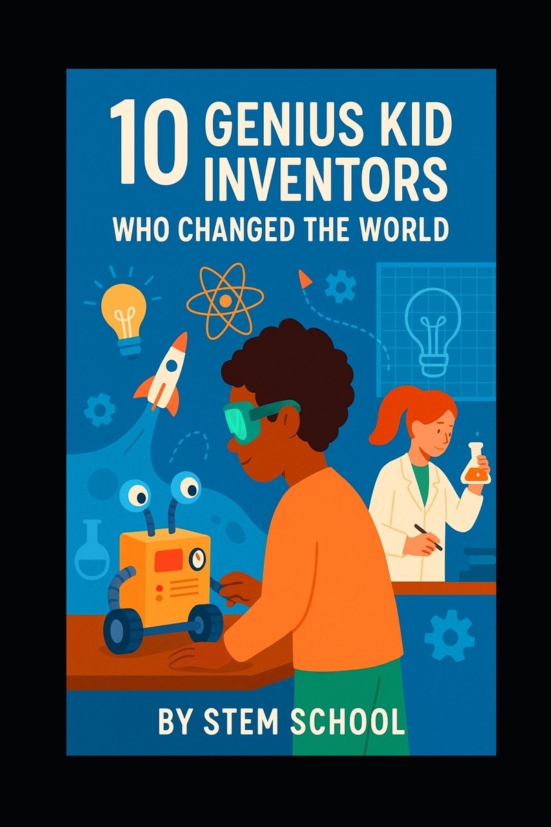 10 Kid Inventors Who Changed the World a book by Stem School and Stem ...