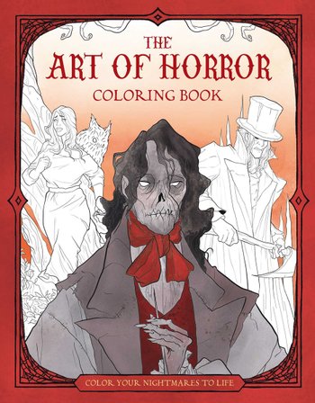 The  Art of Horror Coloring Book bookcover