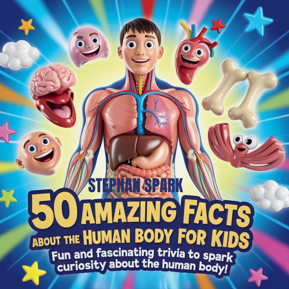 50 Amazing Facts About Human Body for Kids a book by Stephan Spark - Bookshop.org US