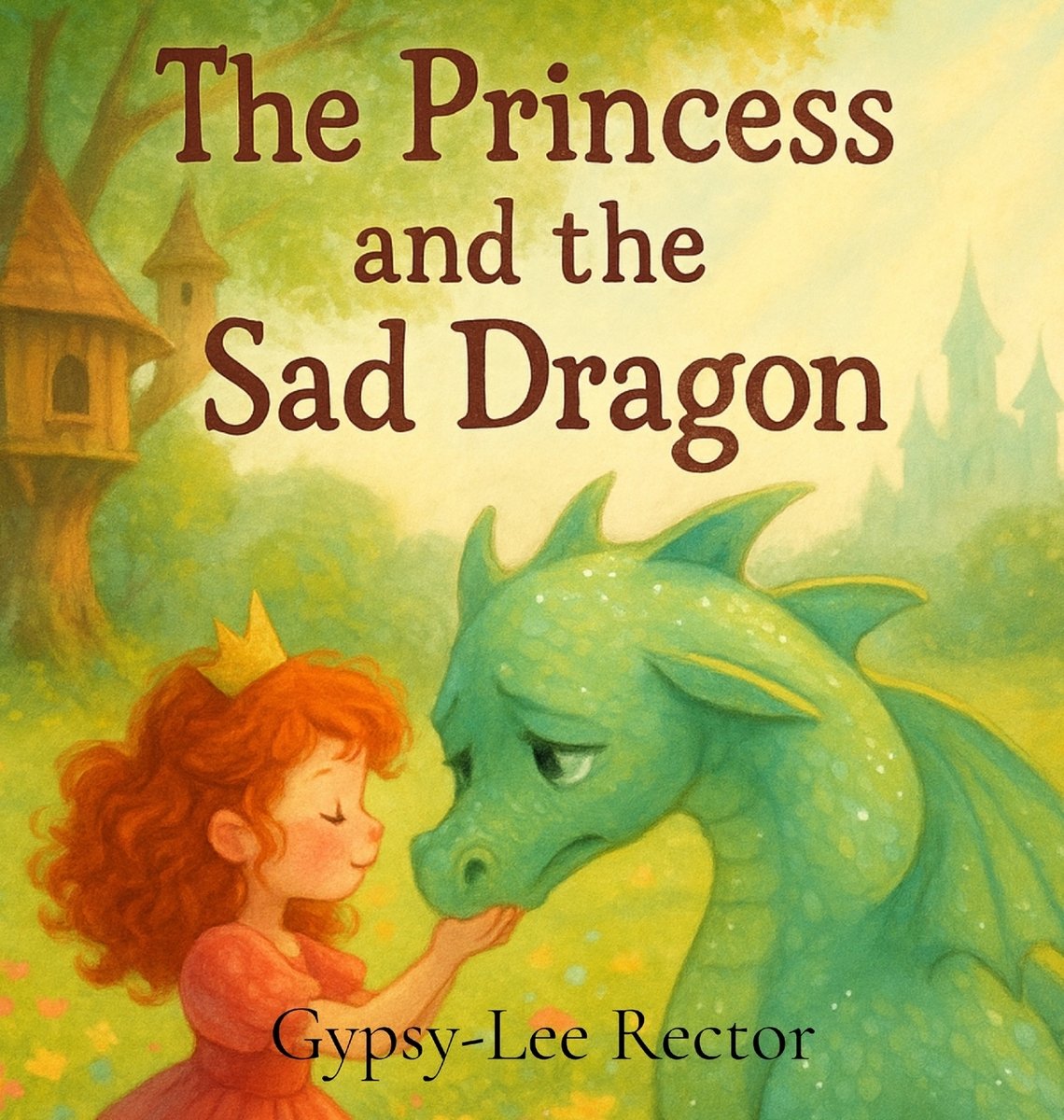The Princess and the Sad Dragon a book by Gypsy-Lee Rector and Ronnie ...