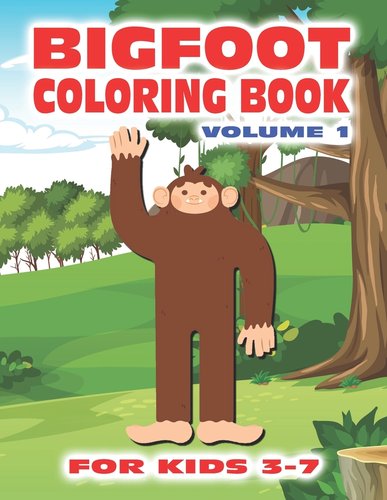 Coloring Pages Bigfoot