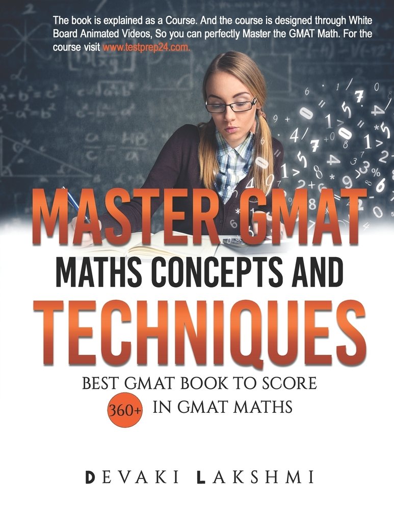 Master GMAT Math Concepts and Techniques a book by Devaki Subba Lakshmi ...