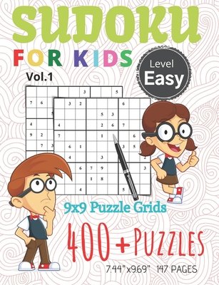 Sudoku Puzzles For Kids 9x9 Puzzle Grids 400+ Puzzles Easy Level ...