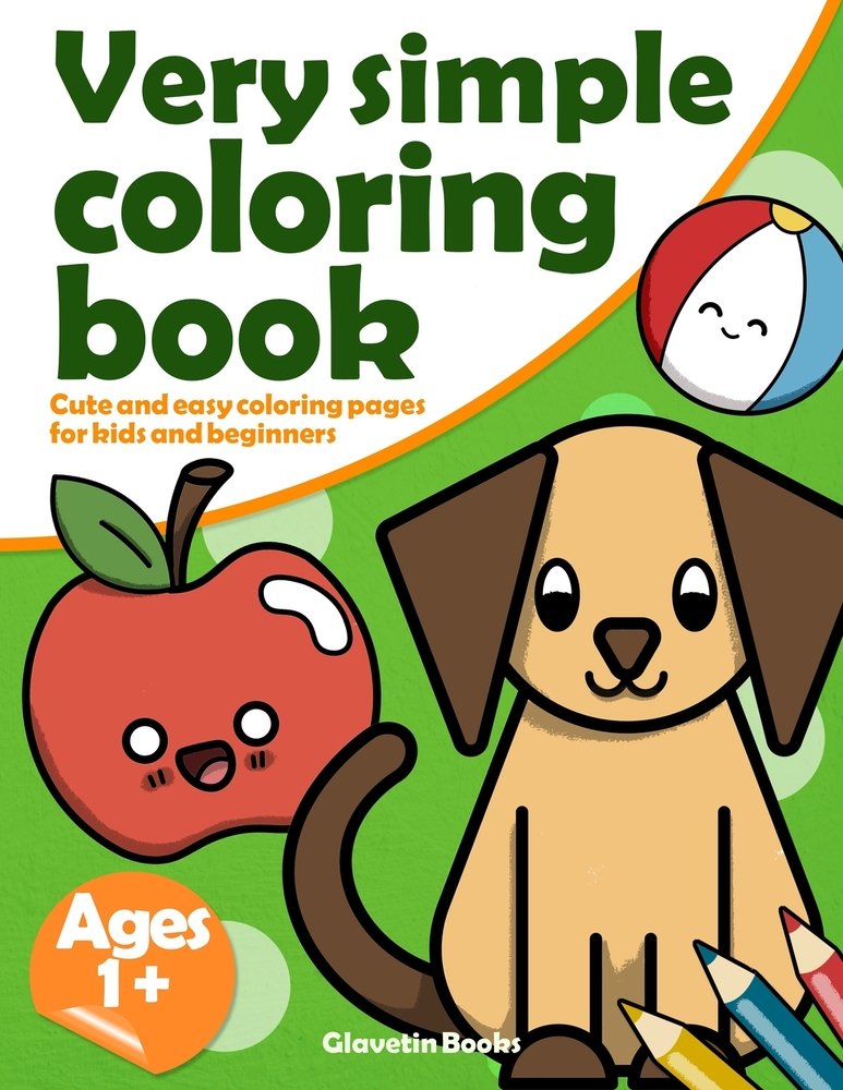 Very simple coloring book - Bookshop.org US