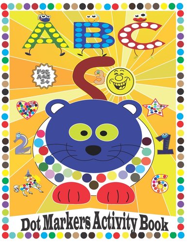 Dot Markers Activity Book abc 123 animals and shapes: Learn the number ...