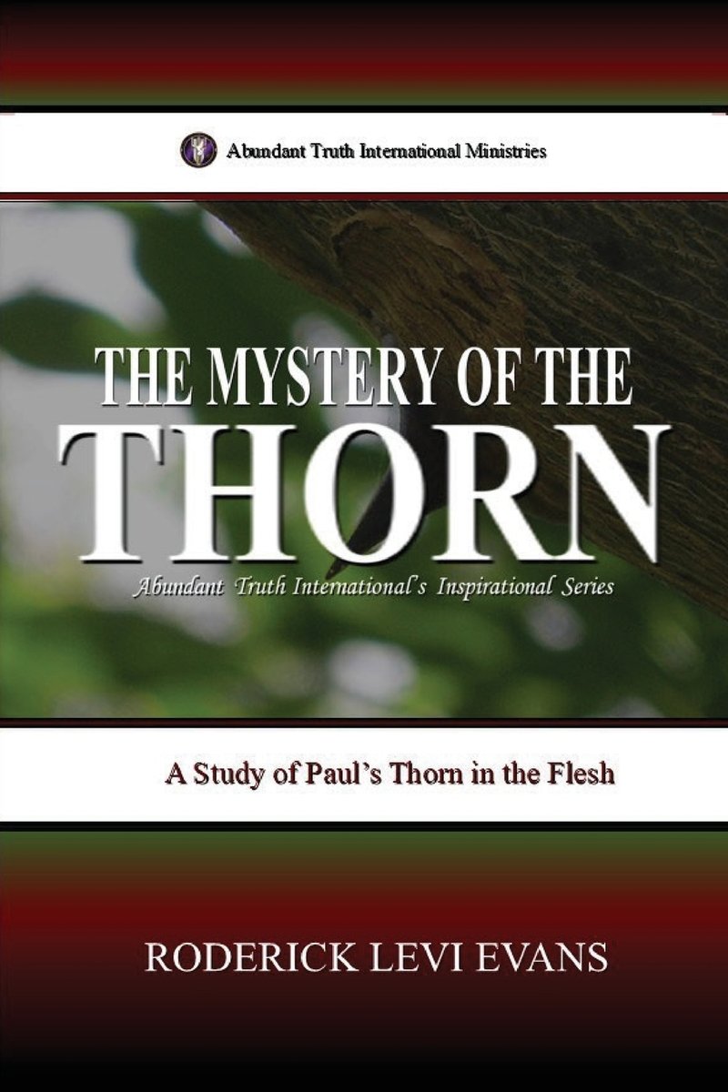 The Mystery of the Thorn a book by Roderick Levi Evans - Bookshop.org US