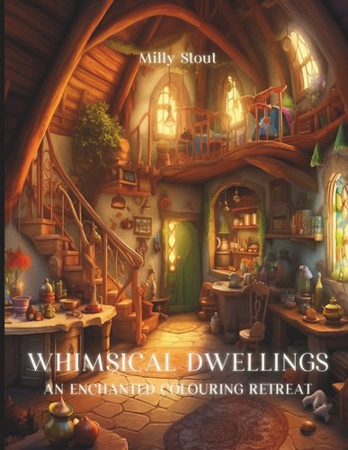 Whimsical Dwellings: An Enchanted Coloring Retreat a book by Milly Stout