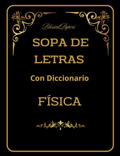 Sopa de Letras. Física: Sopa de letras de Física con Diccionario ...
