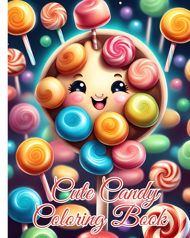 Cute Candy Coloring Book a book by Thy Nguyen - Bookshop.org US