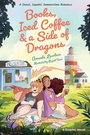 Books, Iced Coffee & a Side of Dragons: A Graphic Novel bookcover