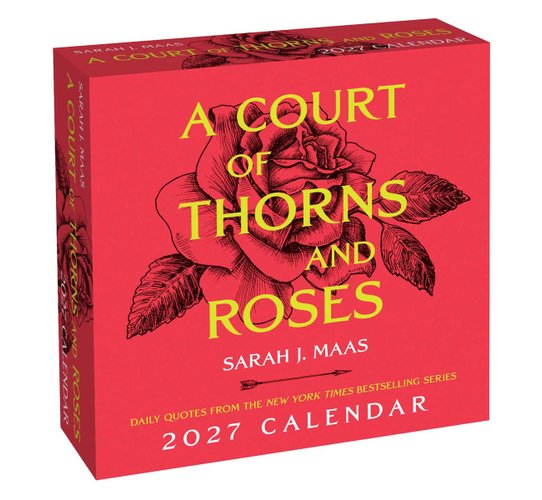 A Court of Thorns and Roses 2027 Day-To-Day Calendar bookcover