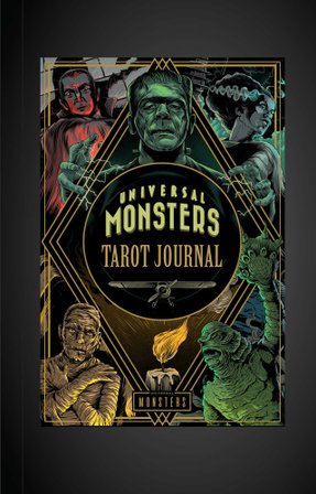 Universal Monsters Tarot Journal bookcover