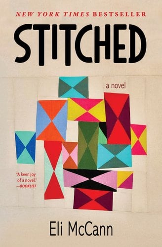 Stitched book cover