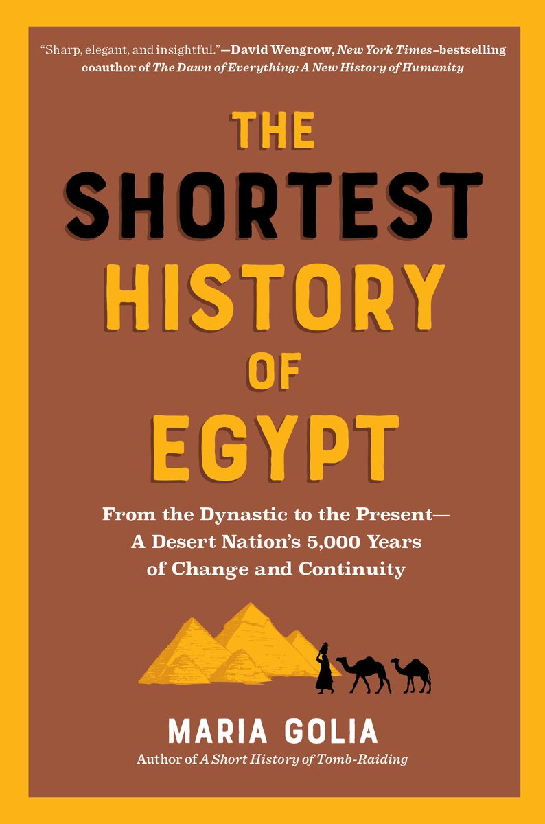 The Shortest History of Egypt a book by Maria Golia - Bookshop.org US