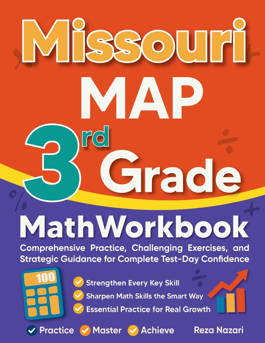 Missouri MAP 3rd Grade Math Workbook a book by Reza Nazari - Bookshop ...