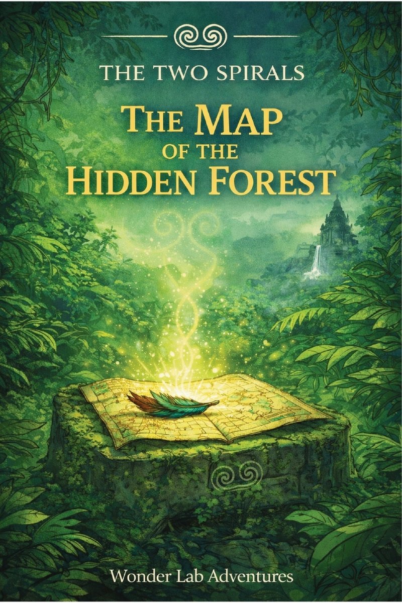 The Map of the Hidden Forest a book by Wonder Lab Adventures - Bookshop ...