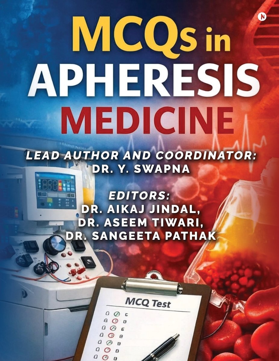 MCQs in Apheresis Medicine a book by Dr Y Swapna - Bookshop.org US