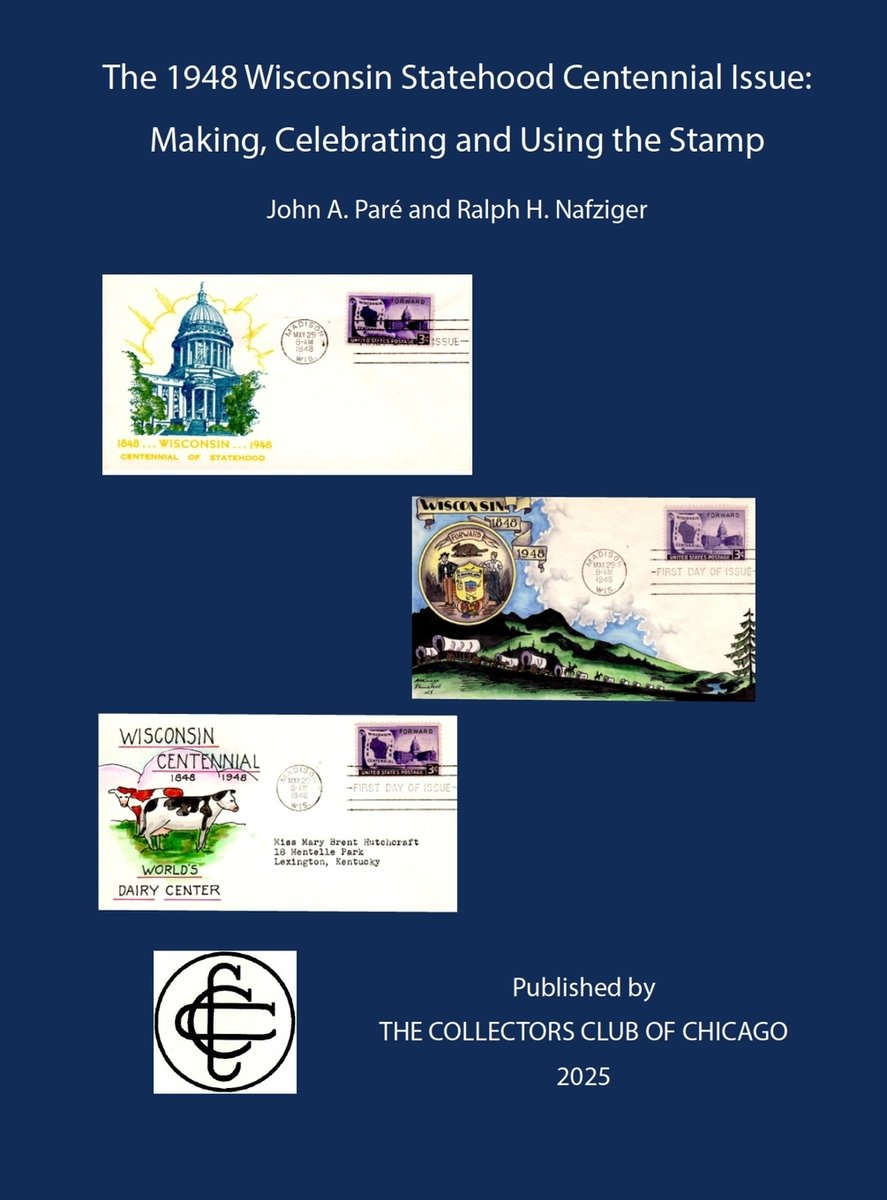 The 1948 Wisconsin Statehood Centennial Stamp a book by John A Paré and ...